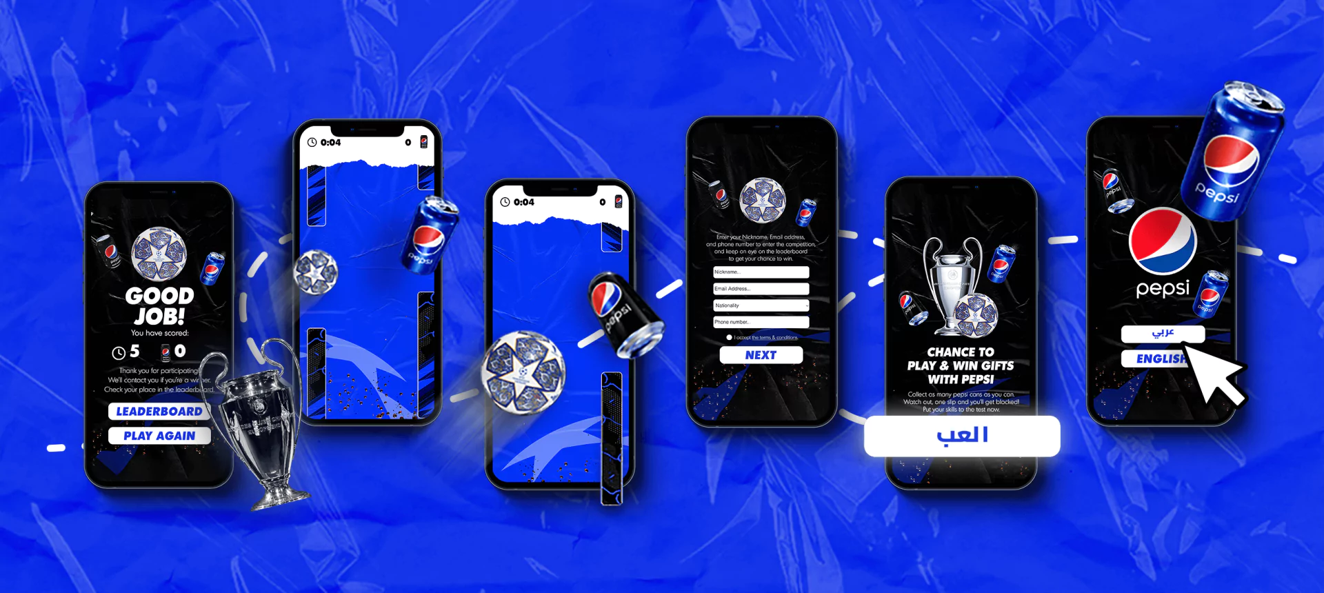 Pepsi’s Gamification Challenge : Win a Trip to UEFA
