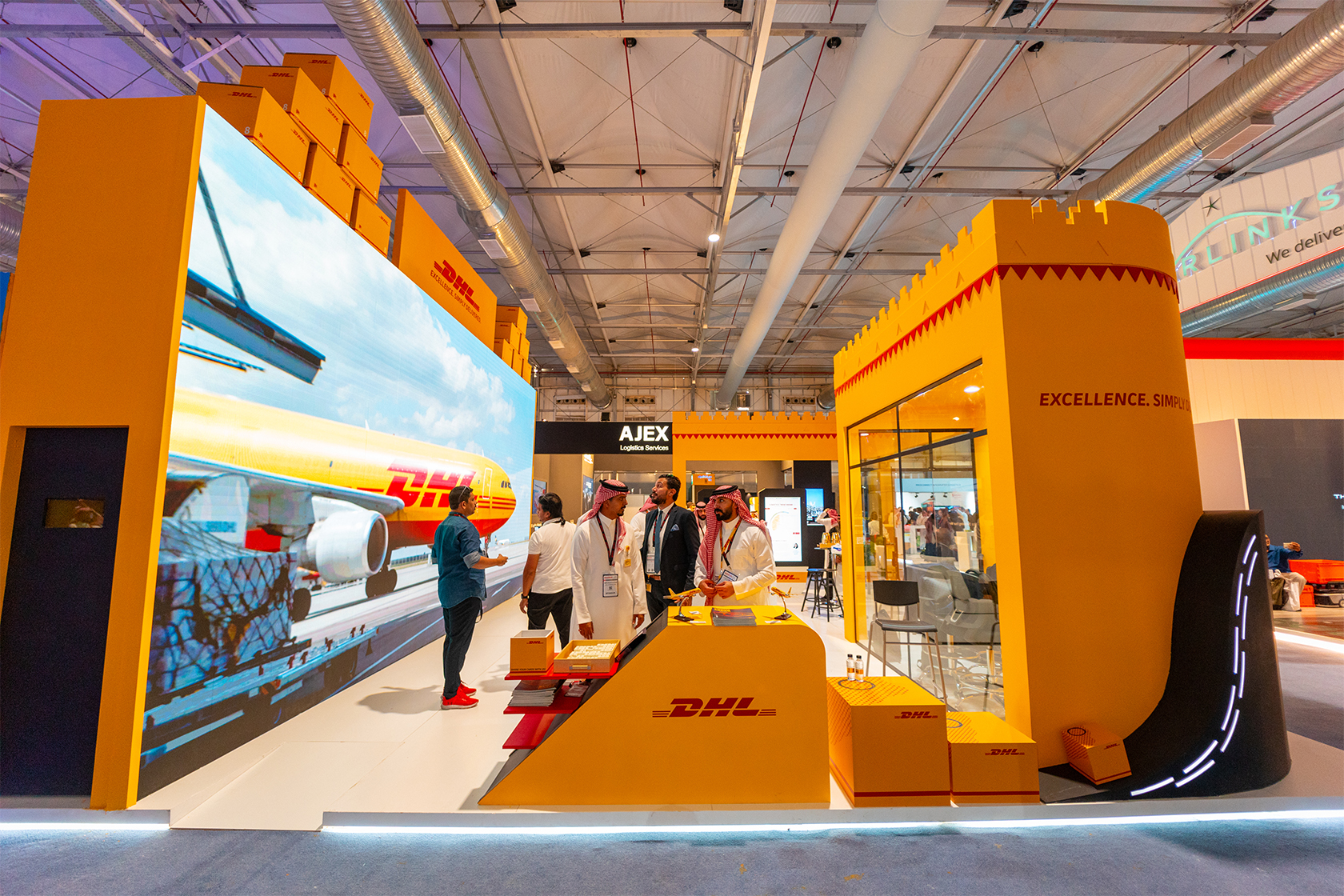 DHL booth