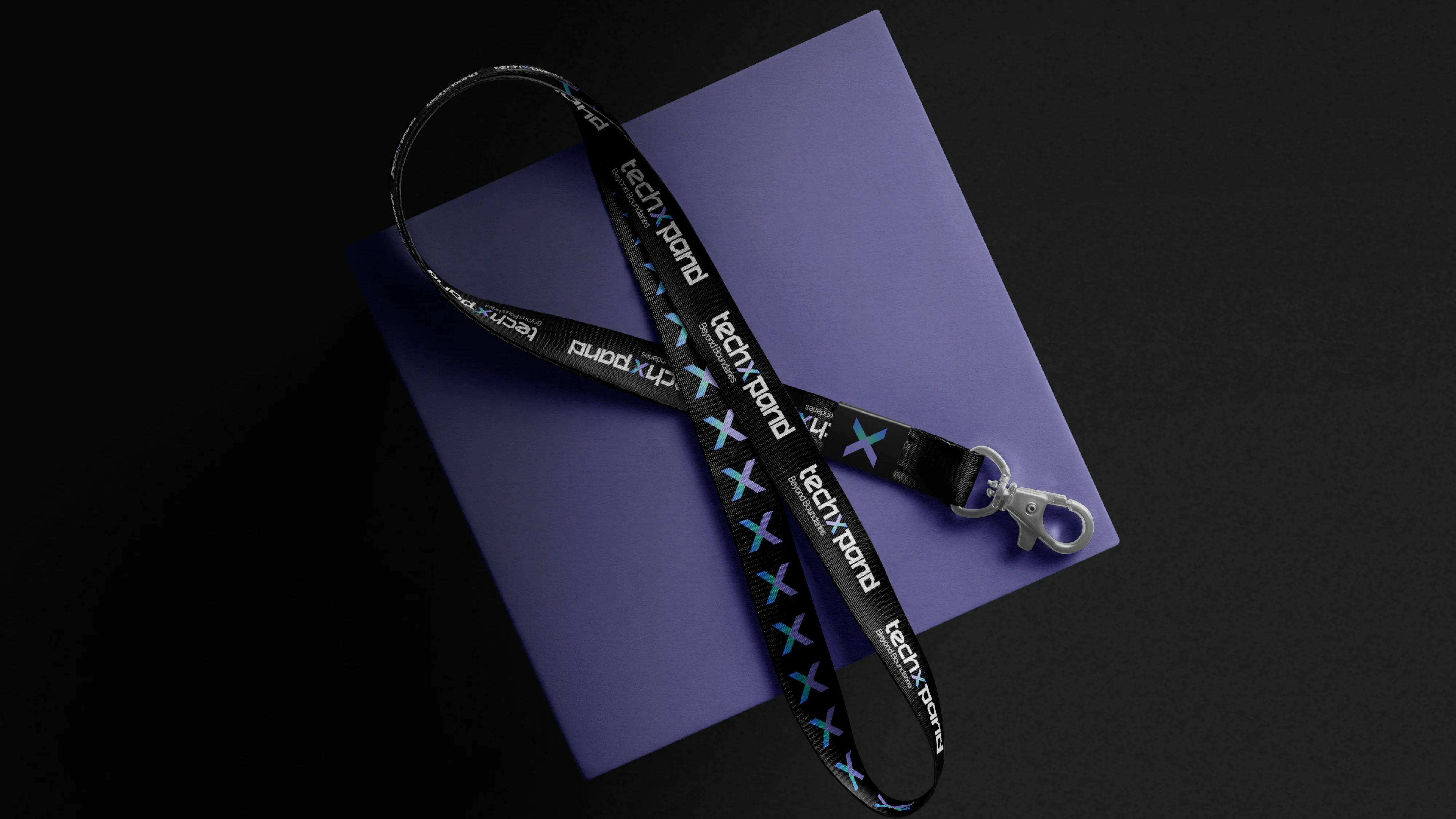 Techxpand lanyard mock-up